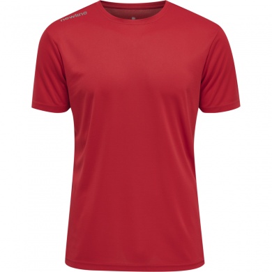 newline Sport-Tshirt Core Functional (atmungsaktiv, leicht) Kurzarm rot Herren